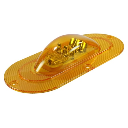 Grote Yel, Led, Side Turn Lamp, Oval, Male Pin 54203